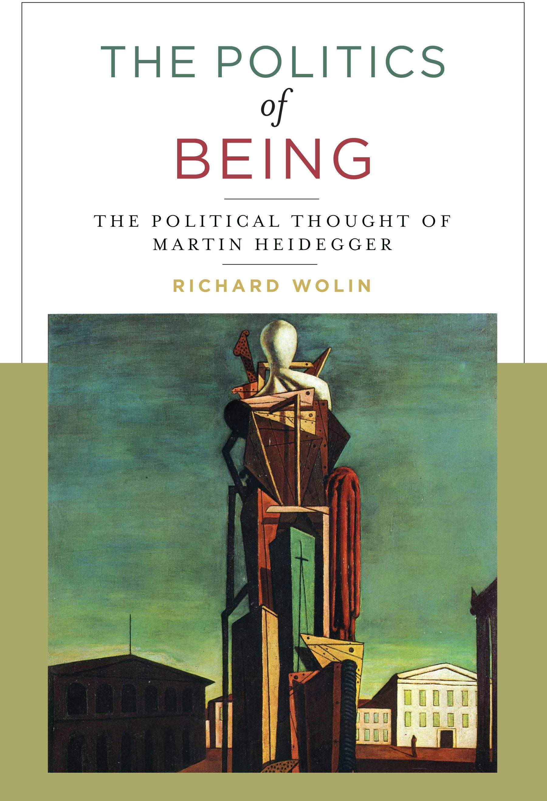 Book cover image for The Politics of Being ISBN: 9780231179331